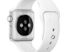 Curea iUni compatibila cu Apple Watch 1/2/3/4/5/6/7, 42mm, Silicon, White